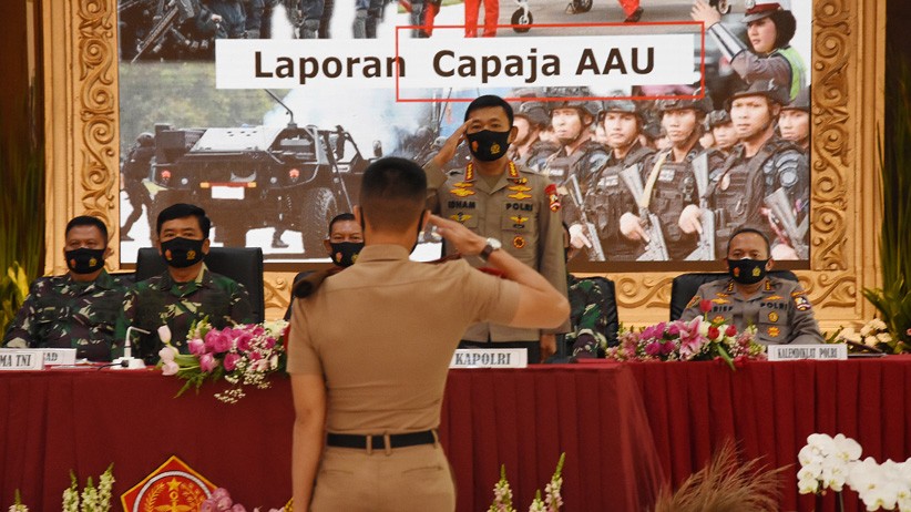 Panglima TNI dan Kapolri Berikan Pembekalan kepada Capaja TNI-Polri - Bagian 3