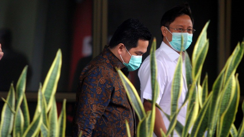 Menteri BUMN Erick Thohir Datangi KPK - Bagian 2