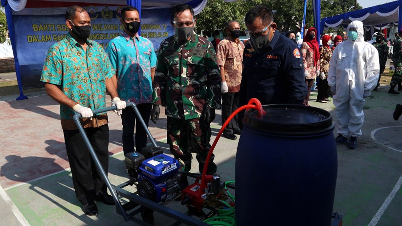 Bantu Penanganan Covid-19, Koarmada II Gelar Baksos di RSS Wonosari Surabaya - Bagian 1