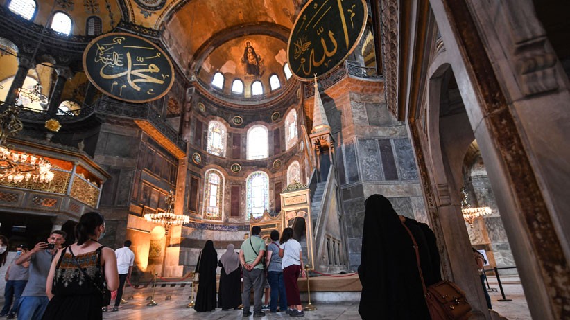 Foto-Foto Arsitektur Hagia Sophia, Ditetapkan Presiden Turki sebagai Masjid - Bagian 1