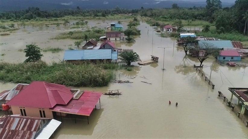 Banjir Rendam 1.267 Rumah di Konawe Utara, Ribuan Warga Mengungsi - Bagian 1