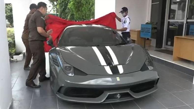 Ferrari Selundupan Dilelang Kejari Palembang Rp10,2 Miliar Besok, Ini Wujudnya