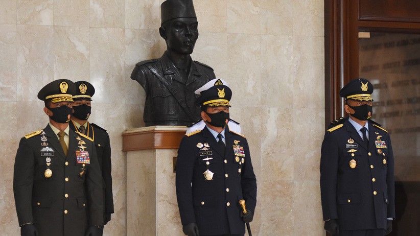 Panglima TNI Lantik 208 Perwira Prajurit Karier Tahun 2020 - Bagian 1