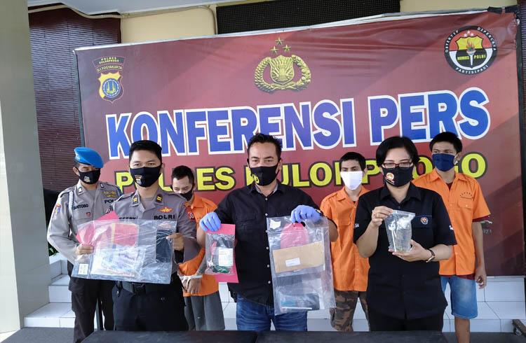 Asyik Pesta Sabu, Tiga Pemuda di Kulonprogo Diamankan Polisi