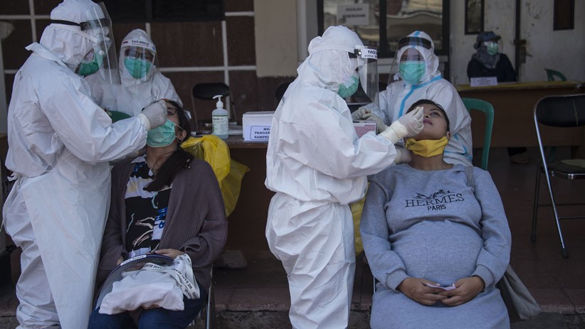 500 Ibu Hamil Ikuti Tes Swab Covid-19 Gratis di Surabaya - Bagian 2