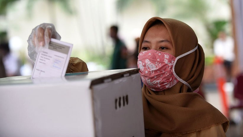 KPU Gelar Simulasi Pemungutan Suara Pilkada 2020 - Bagian 4