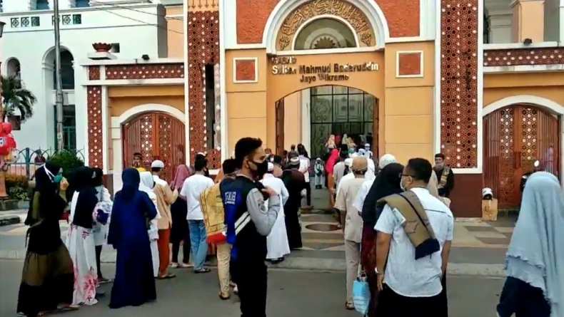 Masjid Agung Palembang Hanya Tampung 3.000 Jemaah untuk Salat Id