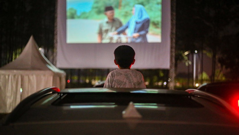 Bioskop Drive-in Jadi Hiburan Alternatif Warga Tangerang - Bagian 2