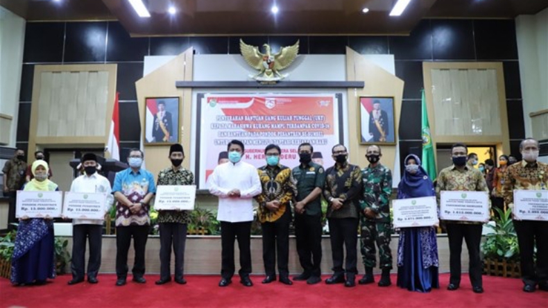 18.082 Mahasiswa di Sumsel Terima Uang Bantuan Kuliah dari Gubernur Herman Deru