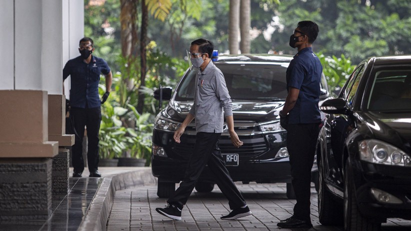 Presiden Jokowi Cek Fasilitas Produksi dan Uji Klinis Vaksin Covid-19 di Unpad - Bagian 2