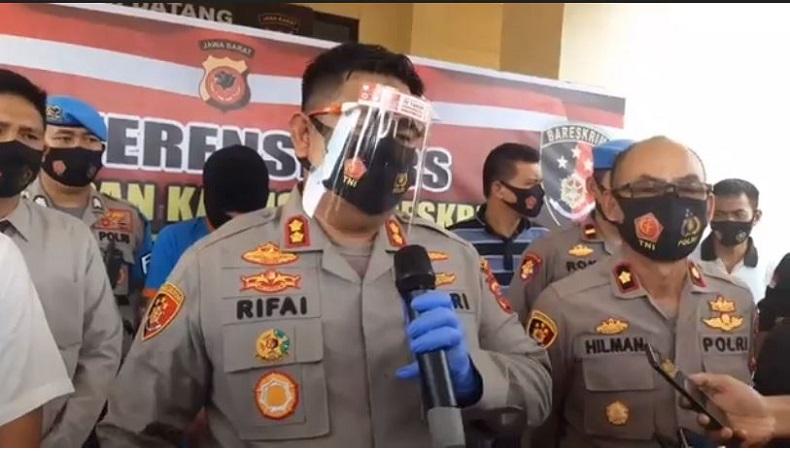 Geng Motor yang Bacok Anggota Sabhara Polres Cianjur Ditangkap