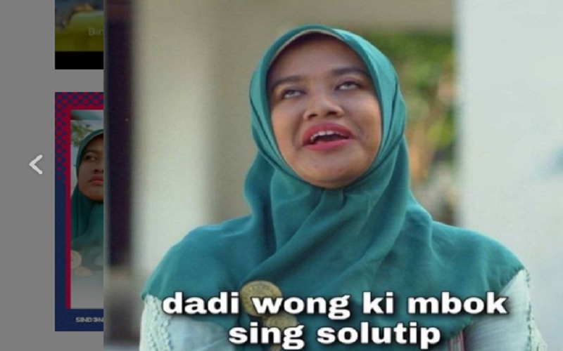 Viral Meme Bu Tejo di Medsos, Pemeran: Saya Deg-Degan