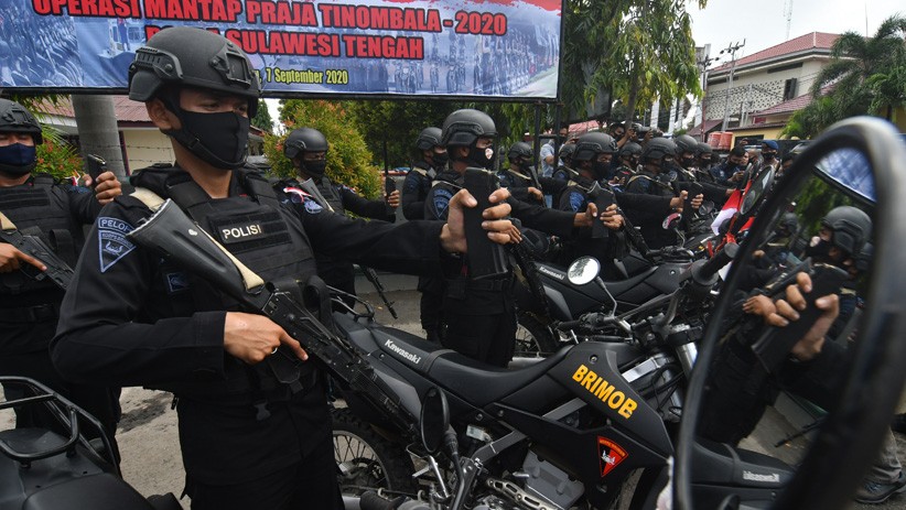 19.085 Aparat Gabungan Amankan Pilkada 2020 di Sulawesi Tengah - Bagian 1