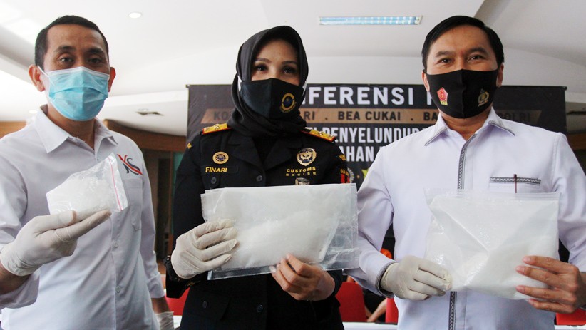 Kamrussamad Apresiasi Bea Cukai Cegah Penyelundupan Narkoba di Tengah Pandemi - Bagian 1