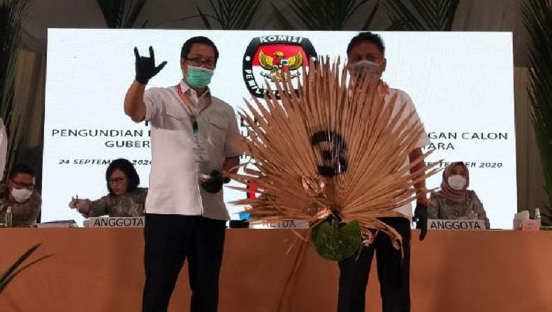Survei Charta Politika: Elektabilitas Olly-Steven Unggul 58,7 Persen