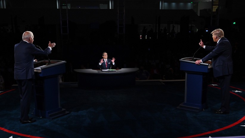 Momen Donald Trump dan Joe Biden Adu Gagasan saat Debat Calon Presiden AS - Bagian 2