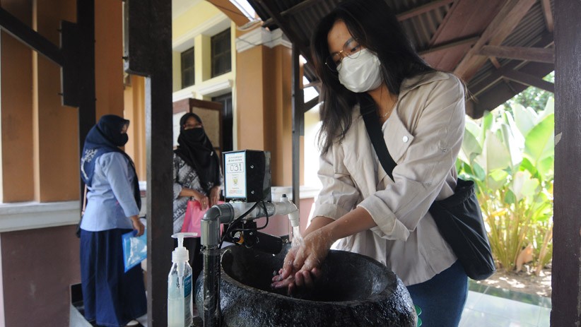 Siswa SMP Negeri 2 Klaten Buat Keran Air Otomatis - Bagian 2