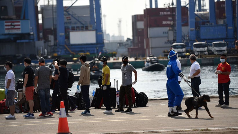 99 ABK MV Costa Mediterania Dievakuasi untuk Isolasi Mandiri - Bagian 5