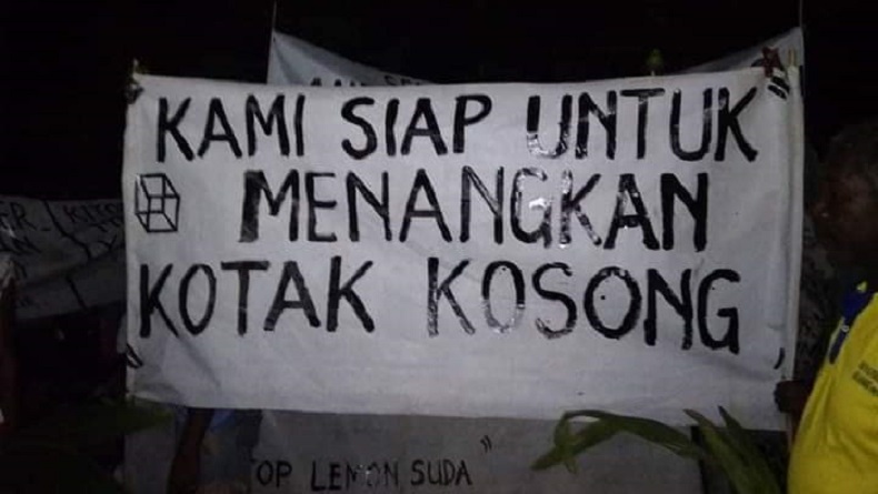 KPU Izinkan Warga Sosialisasi Kotak Kosong, Tapi Jangan Dikampanyekan