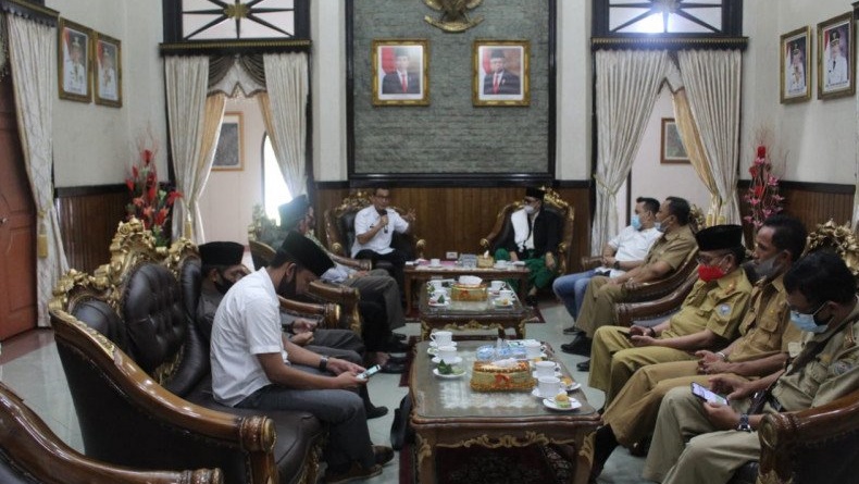 Pemkab OKU Gandeng Ulama untuk Sukseskan Pilkada 2020