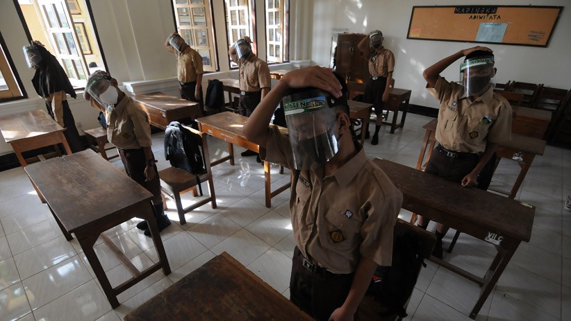 Pemkab Klaten Uji Coba Sekolah Tatap Muka, Kapasitas 10 Siswa per Kelas - Bagian 1