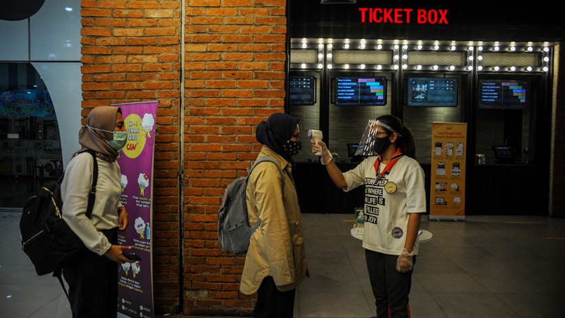 Bioskop di Bandung Kembali Beroperasi, Begini Suasananya - Bagian 2