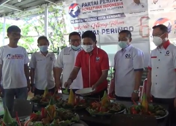 Syukuran HUT ke-6, Perindo Sultra Fokus Pembenahan Kader