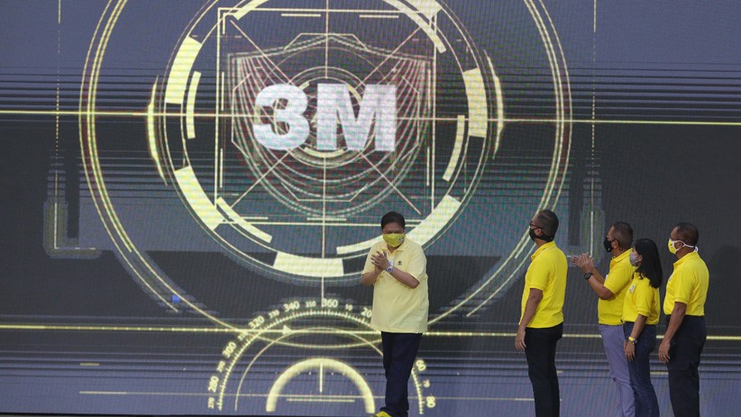 Partai Golkar Resmikan Gerakan 3 M - Bagian 3