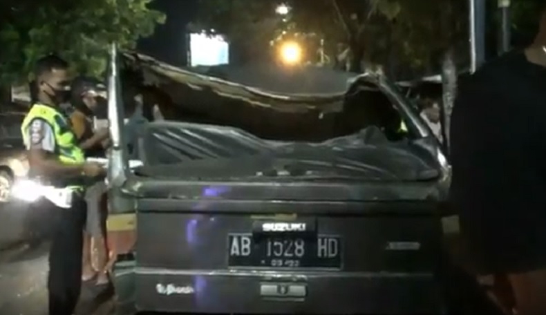 Tabrakan Beruntun di Jalan Yogya-Wonosari, Seorang Penumpang Tewas