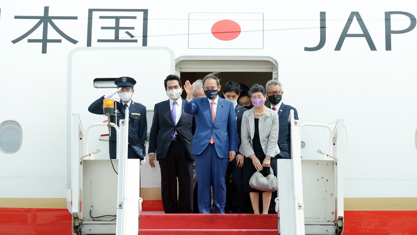Presiden Jokowi Terima Kunjungan PM Jepang Yoshihide Suga di Istana Bogor - Bagian 2