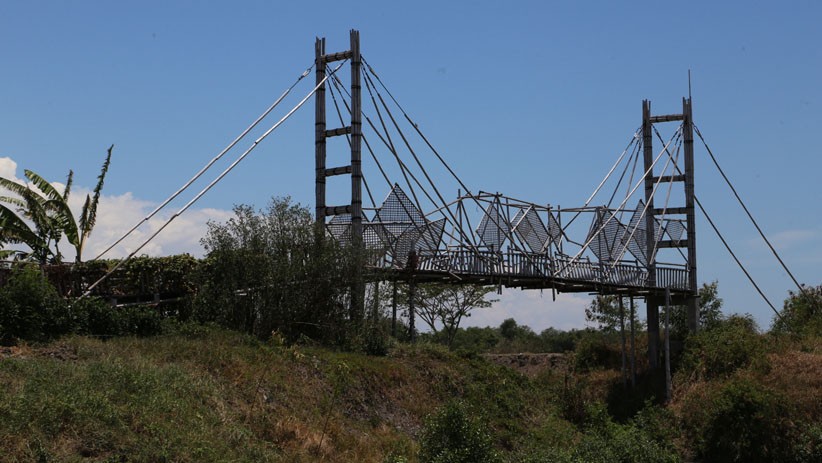 Jembatan Bambu Senilai Rp1,2 M Terbengkalai di Ekowisata Mangrove Surabaya - Bagian 3