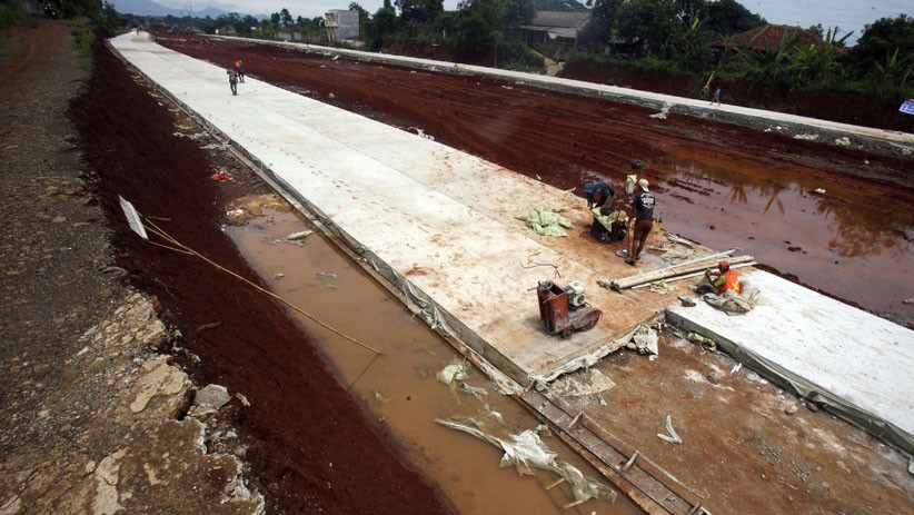 Progres Pembangunan Jalan Bojong Gede - Kemang Bogor, Rampung Desember 2020 - Bagian 1