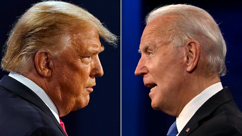 Momen Donald Trump dan Joe Biden saat Debat Terakhir Calon Presiden AS - Bagian 2