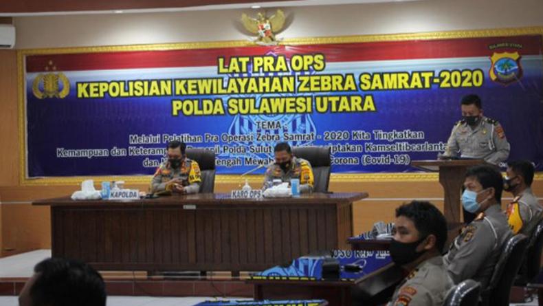 Persiapan Operasi Zebra Samrat 2020, Ini Penekanan Kapolda Sulut