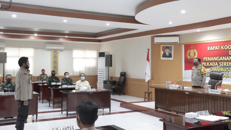 Polda Sulut Gelar Rakor Lintas Sektoral, Bahas Covid-19 hingga Libur Panjang