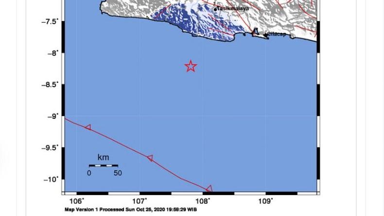 Gempa M4,5 Kembali Guncang Pangandaran dan Ciamis, Tidak Berpotensi Tsunami
