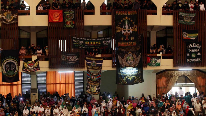 Ribuan Umat Islam Surabaya Selawatan Memperingati Maulid Nabi Muhammad SAW - Bagian 2