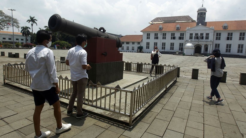 Kawasan Wisata Kota Tua Dibuka dengan Protokol Kesehatan - Bagian 1