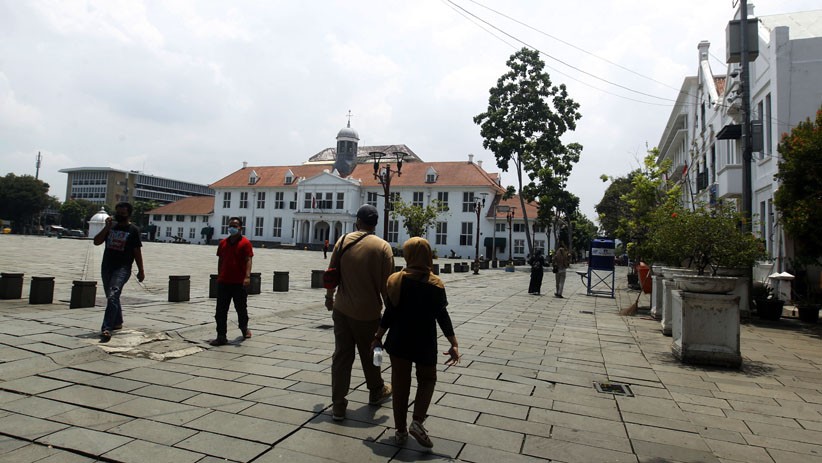 Kawasan Wisata Kota Tua Dibuka dengan Protokol Kesehatan - Bagian 3