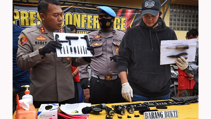Polres Cilegon Ungkap Kasus Sindikat Curanmor Antarpulau - Bagian 1
