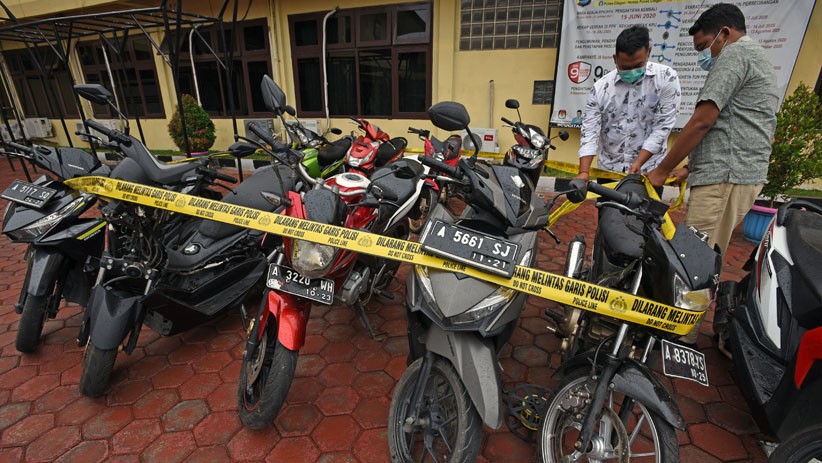 Polres Cilegon Ungkap Kasus Sindikat Curanmor Antarpulau - Bagian 3