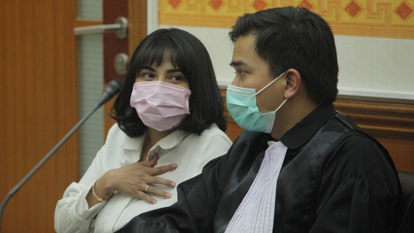 Terbukti Bersalah, Vanessa Angel Divonis 3 Bulan Penjara dan Denda Rp10 Juta
