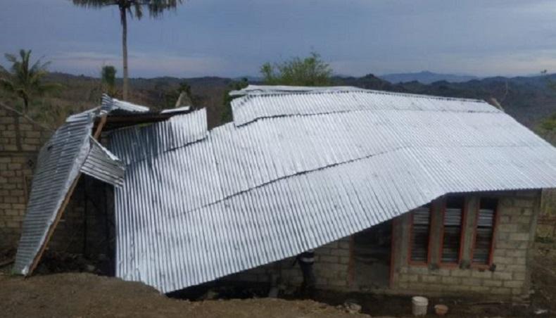 20 Rumah dan Sekolah di NTT Rusak akibat Puting Beliung