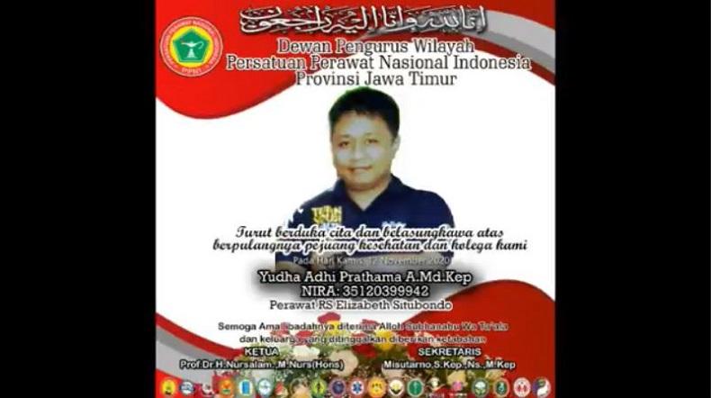Perawat Muda di Situbondo Meninggal akibat Covid-19, Sempat 2 Minggu Dirawat