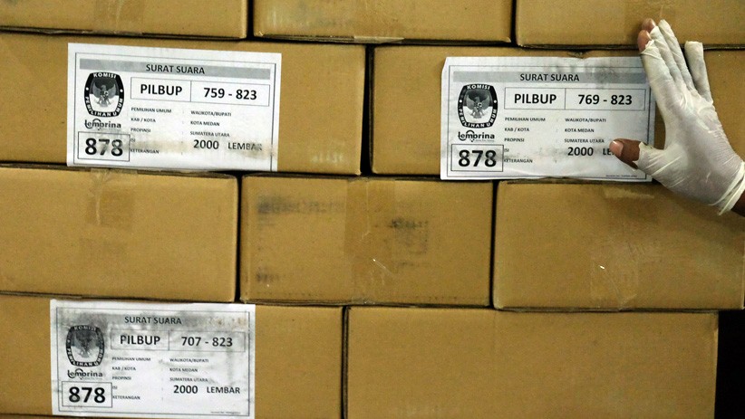 Jutaan Surat Suara Pilkada Medan Tiba di KPU - Bagian 2