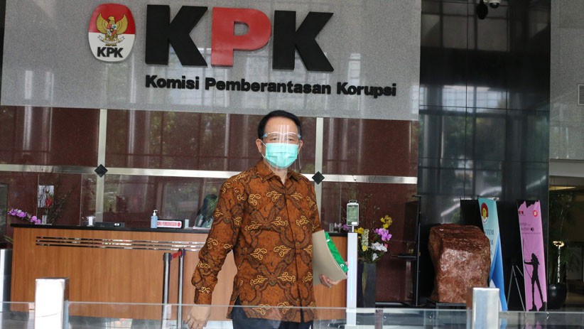 Marzuki Alie Diperiksa KPK soal Kasus Suap Eks Sekretaris MA Nurhadi - Bagian 1
