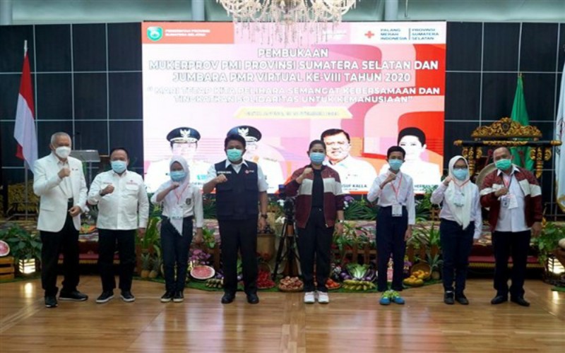 Inovasi PMI Sumsel, Selenggarakan Jumbara PMR Virtual Pertama di Indonesia