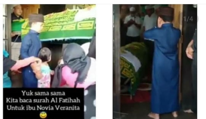 Video Viral Sepanjang Tahun 2020 di Kalsel, Paling Haru Bocah Adzankan Jenazah Ibu