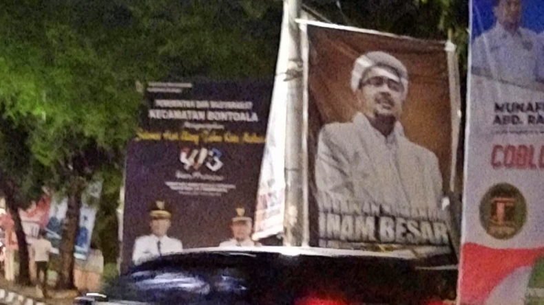 FPI Sulsel Tegaskan Kedatangan Habib Rizieq ke Makassar Hoaks