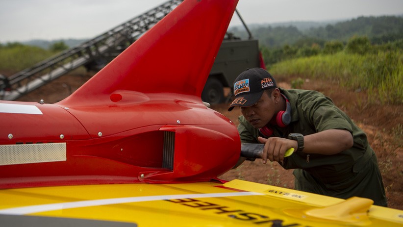 TNI AD Operasikan Drone Banshee Whirlwind saat Latihan Tempur - Bagian 5